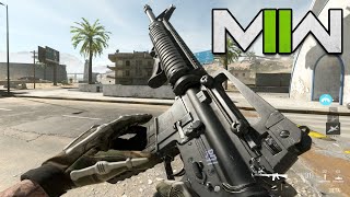 M16A4 in Modern Warfare II Open BETA Gameplay