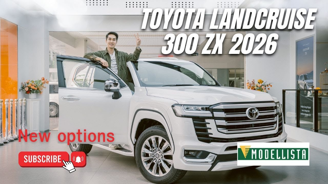 Update Toyota Landcruiser300ZX MY2026, what's new, let's go see
