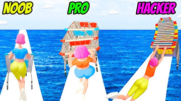 Grocery Cart Run - NOOB vs PRO vs HACKER