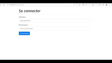 Formulaire de connexion utilisant JSP + Servlet + Hibernate + MySQL|Formation Kilo