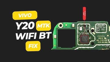 vivo y20 mtk wifi not working solution | Bluetooth IC , Gps IC Fix problem #vivo