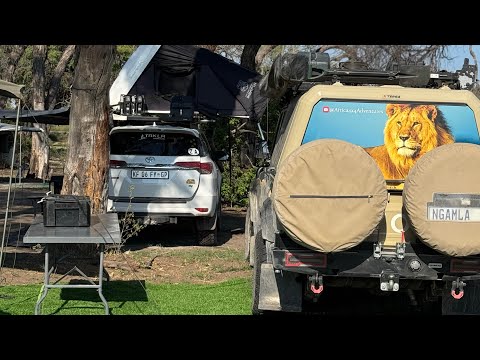 Hippos and Lions in our Camp Magotho Epic Botswana Ep6