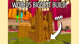 I Built The World’s Biggest Monke Blocks Build!
