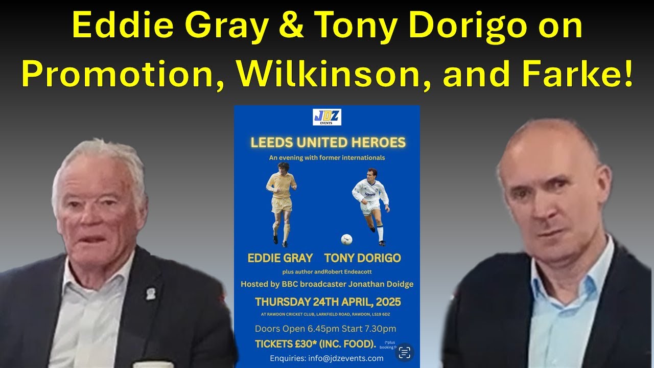 Eddie Gray & Tony Dorigo on Promotion, Wilkinson, and Farke! — NICE n REVIE DOES IT Episode 027