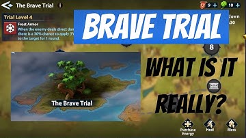 Brave Trial Explained!  Infinite Magicraid!