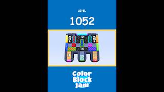 Color Block Jam Level 1052 Solution Without Boosters