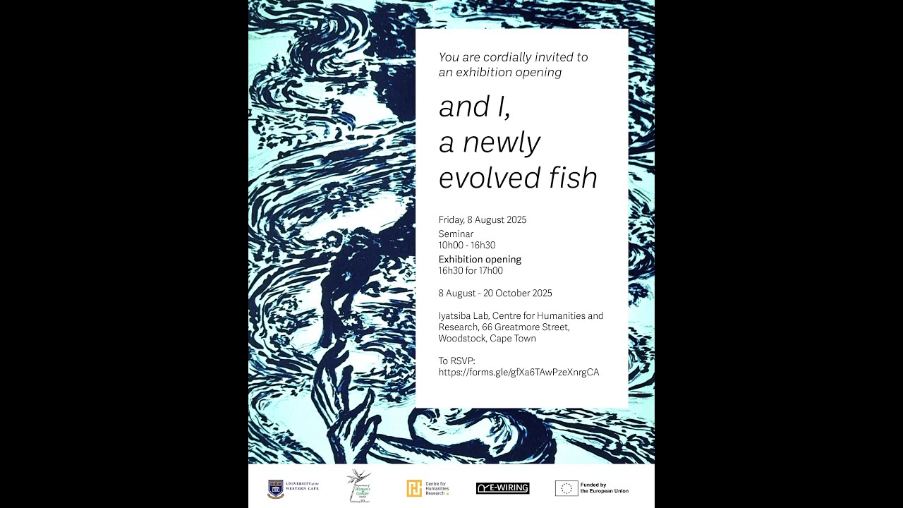 Keynote Lecture | Hugo Ka Canham: And I, A Newly Evolved Fish, Exhibition | 08 August 2025