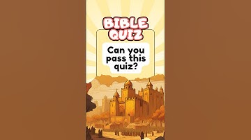Bible Quiz: Can you get a 3/3? #shorts #quiz #trivia #biblequiz