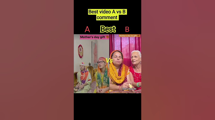Mother's day ka gift gone wrong ❌|The most viral comedy 😂|Best video A vs B comment#viral#shorts