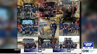 Wichita boy delivers cookies to first responders working on Thanksgiving