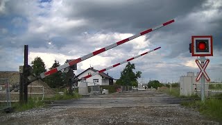Spoorwegovergang Braunau Am Inn a  Railroad Crossing  Bahnbergang