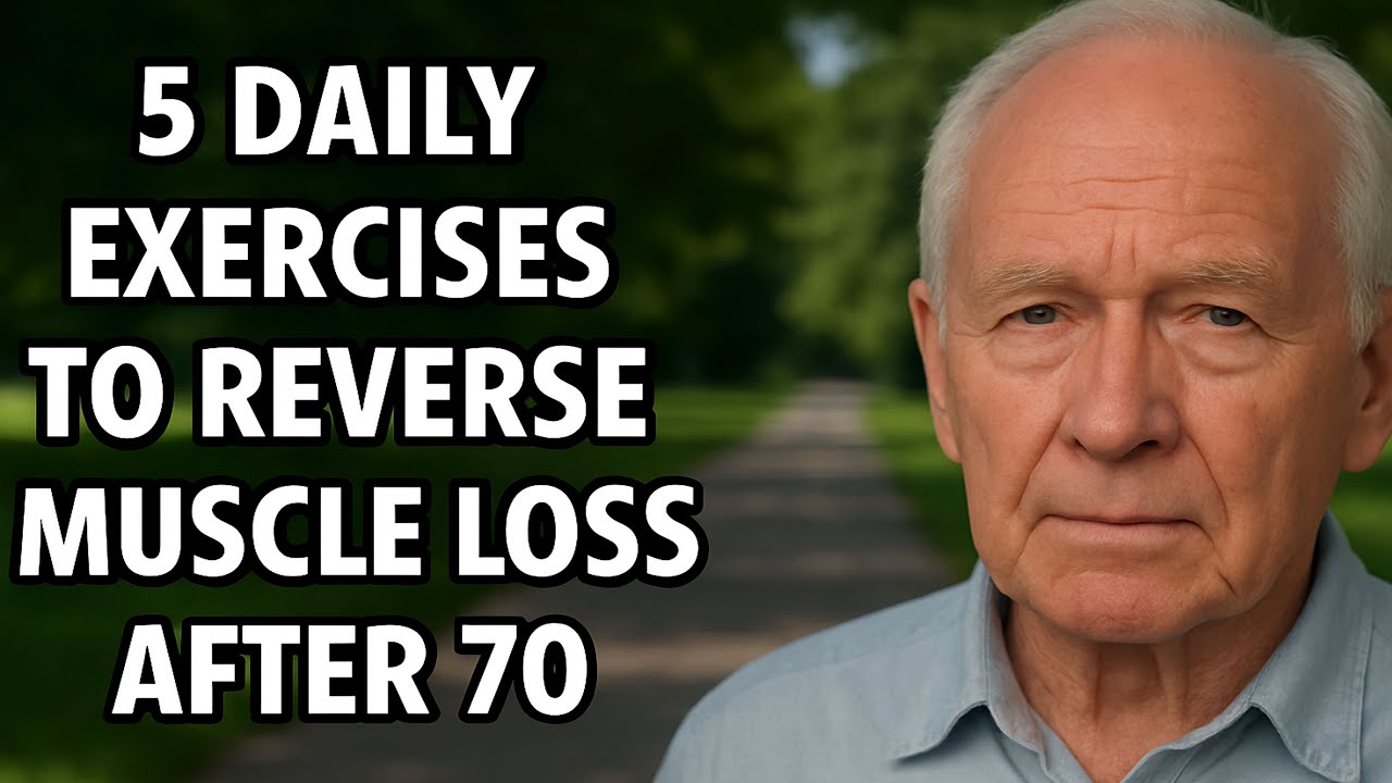 5 Daily Exercises to Reverse Muscle Loss After 70 - YouTube
