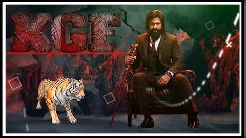 How To Make Kgf Chapter 2 Trending Whatsapp Status Video In Kinemaster ll ja created ll