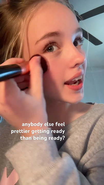 idk if I worded that weird but ykwim lol #makeup #hairstyle #grwm #fyp #relatable