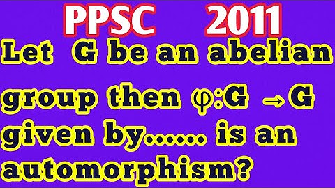 Abelian group?||What is inner automorphism?|What is non abelian group|non trivial inner automorphism