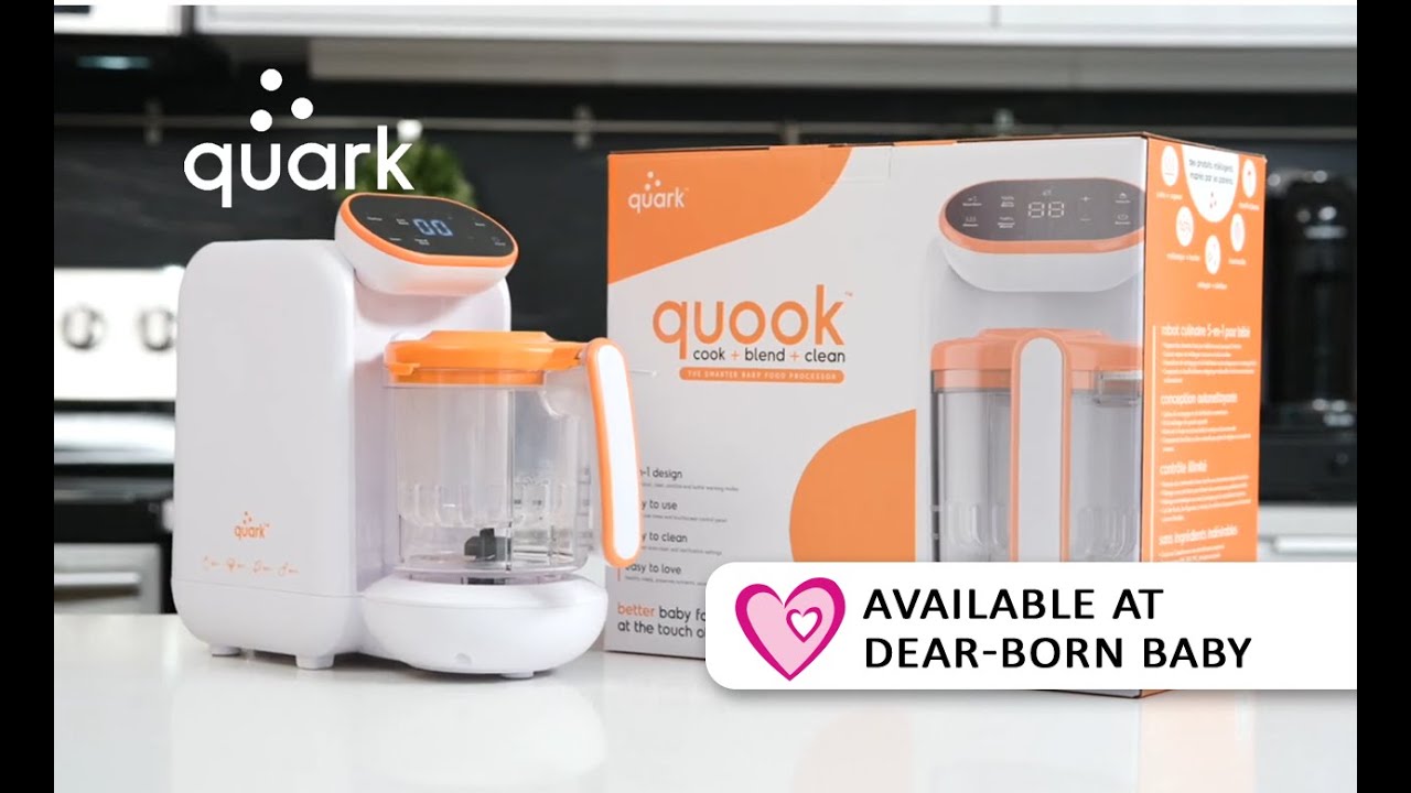 Quark - QUOOK: Baby Food Maker, Bottle Warmer and Sterilizer