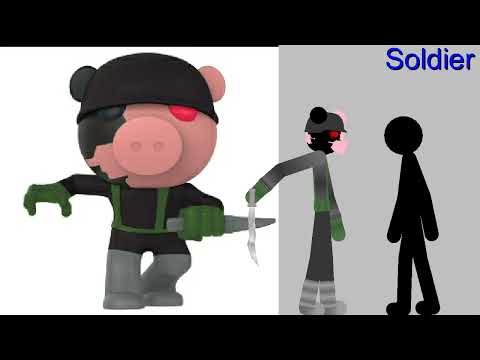 Piggy Series 1 Minifigures (Potential DLC skins) Jumpscares