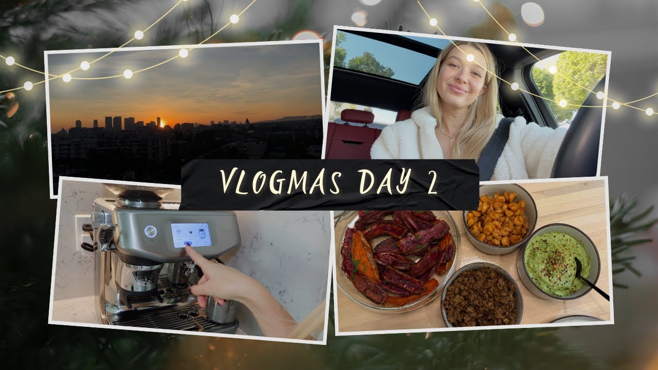 VLOGMAS #2 | Hétfő, Bevásárlás, Főzés, Munka..