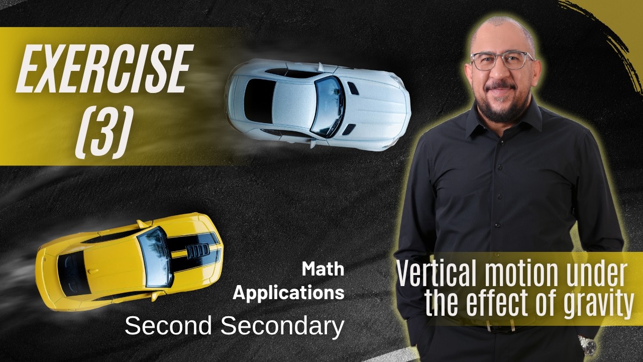 Math applications exercise (3) vertical motion under effect of gravity ...