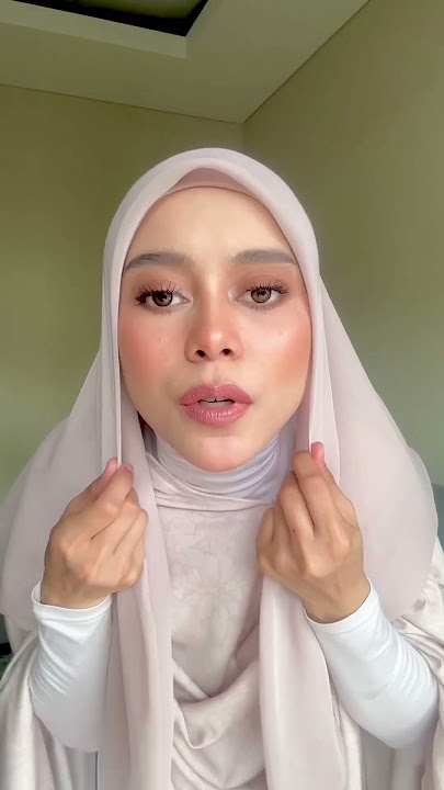 Tutorial Hijab ala Dede Lesti🥰 #lestikejora #lesti #leslar