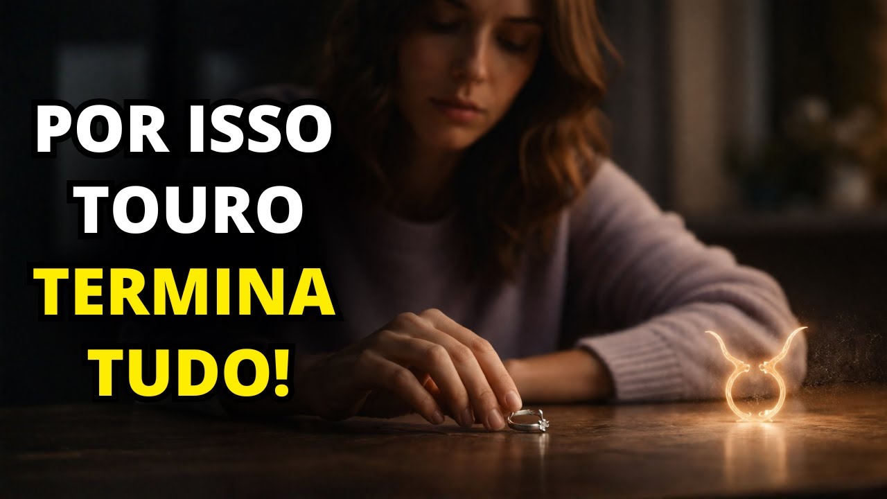 Quando Touro termina um RELACIONAMENTO, geralmente é por uma destas 5 razões ocultas
