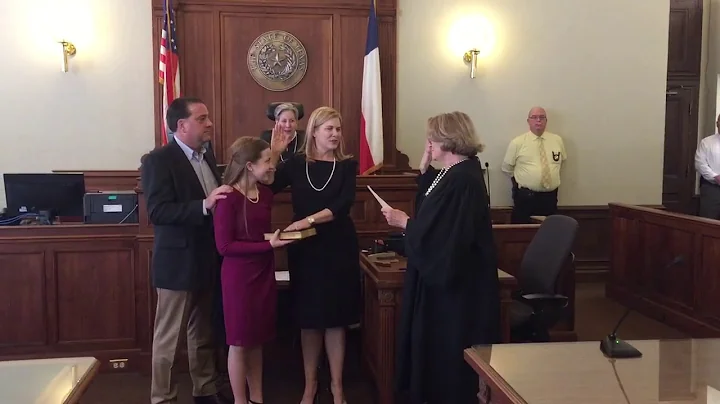 Judge Dusek Sworn in