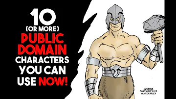 How old does a character have to be public domain?