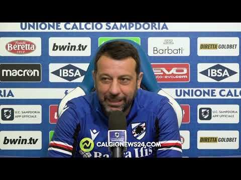 Conferenza stampa D'Aversa pre Sampdoria-Verona: “Verona? Sappiamo che percorso dobbiamo fare”