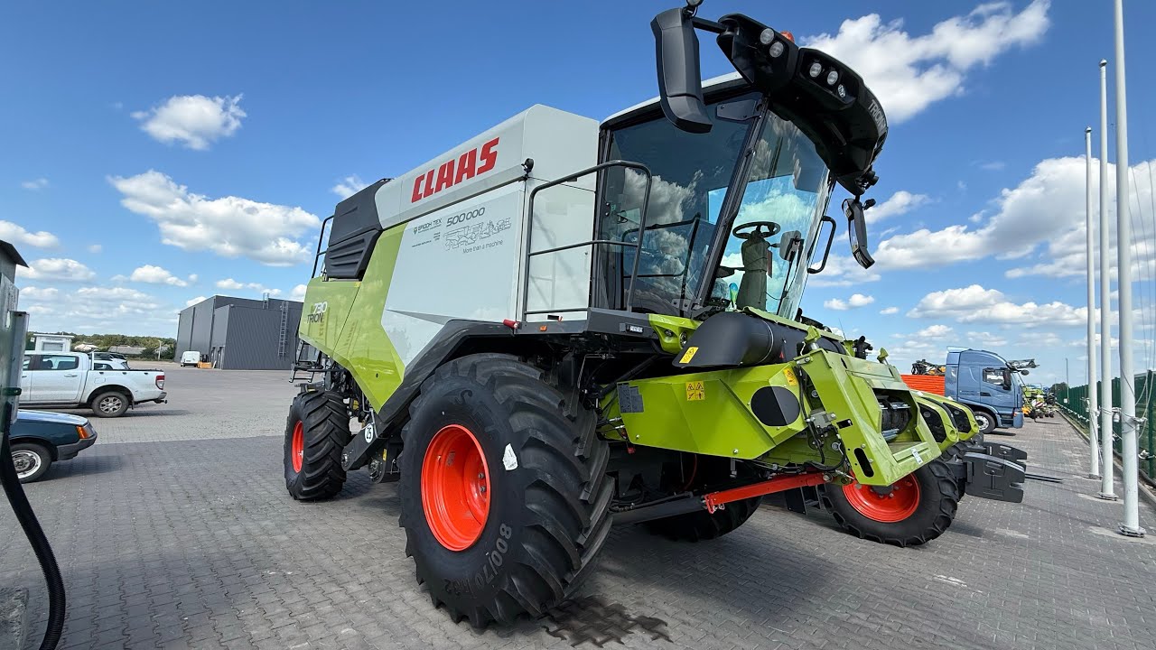 Claas Trion 730 та 660👌🔥Найкращій комбайн для любого фермера🔥🚀💪