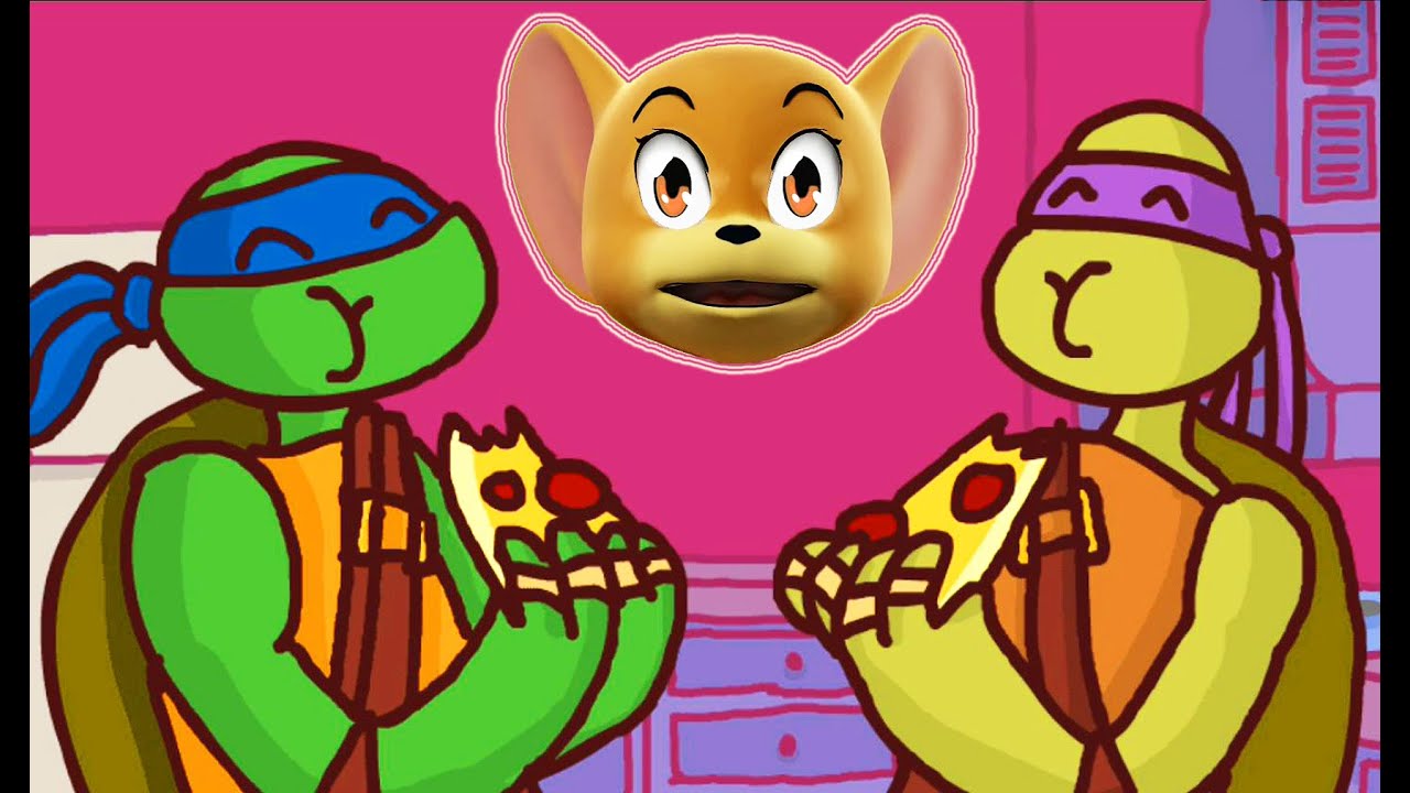Tom And Jerry Plays Teenage Mutant Ninja Turtles The Final Slice / Cartoon  Games Kids Tv - Youtube