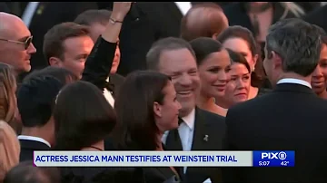 Actress Jessica Mann testifies at Weinstein trial