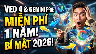 How to get Veo 4 Omni and Gemini Pro for FREE for 1 year – Best kept secret 2026