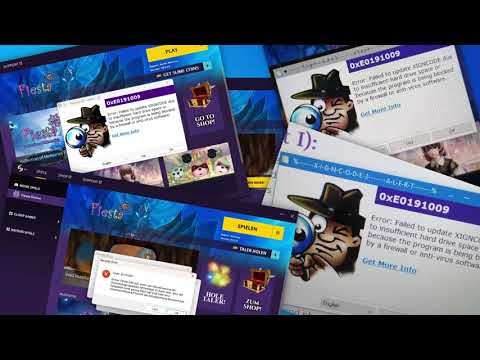 Fiesta Online - Glyph Update and Xigncode Error Message