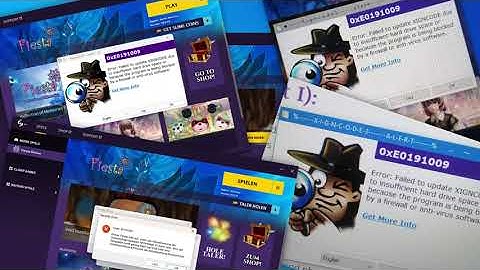 Fiesta Online - Glyph Update and Xigncode Error Message