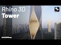 Modeling Hangzhou Wangchao Center Rhino 3D: Architectural Modeling Tutorial