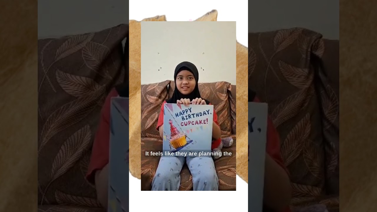 3. Raaqiaa Durrani binti Ahmad Durrani - Happy Birthday, Cupcake! - Januari