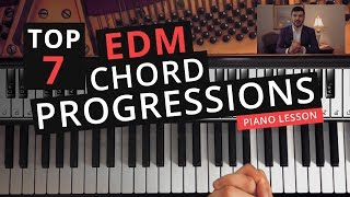 Video thumbnail of "The TOP 7 EDM Piano Chord Progressions For Beginners And Experts"