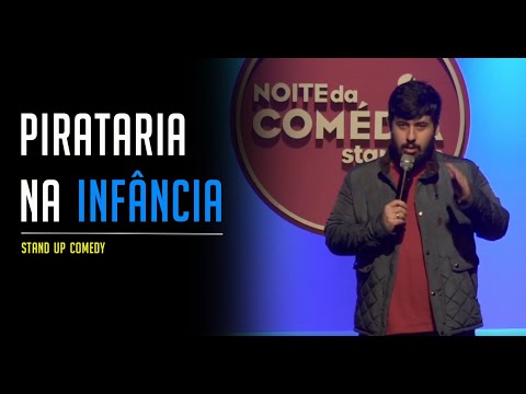 VENDI DVD PIRATA NA INFÂNCIA - STAND UP COMEDY - LÉO COSTA