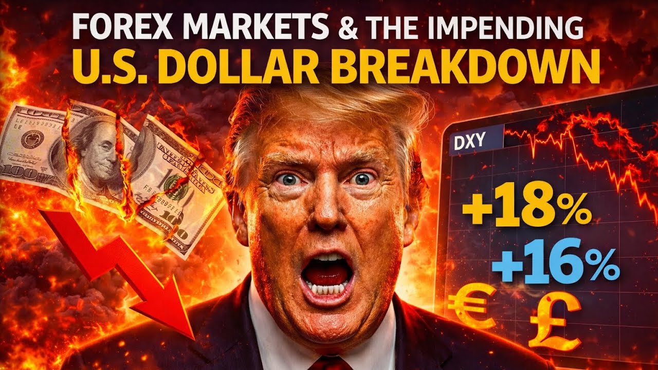Forex Markets & the Impending U.S. Dollar Breakdown | DXY Crash, Yields Surge, Euro & GBP Rally