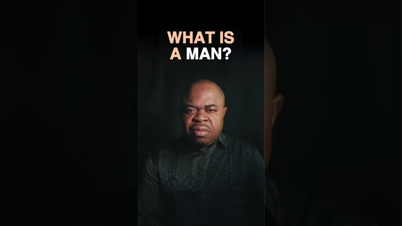 WHAT IS A MAN?