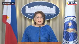 Malacanang downplays the draft impeachment complaint against President Ferdinand