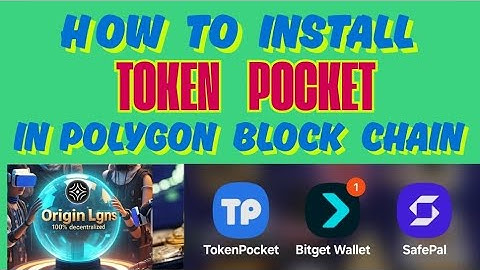 How 🤔 ❓️ TO INSTALL TOKEN POCKET IN POLYGON BLOCK CHAIN IN ORIGIN-LGNS #O #L #lgns #h #I 
