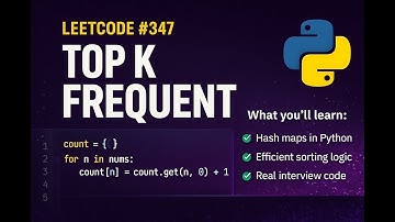 Top K Frequent Elements – Fast Python Solution