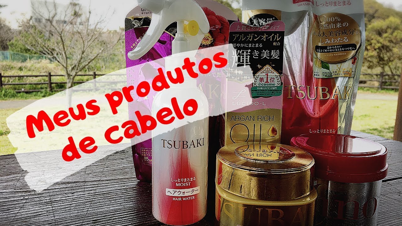 Produto para os cabelos do Japão YouTube