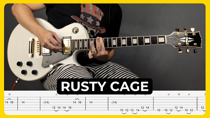Rusty Cage Guitar version - Guitar performance video thumbnail