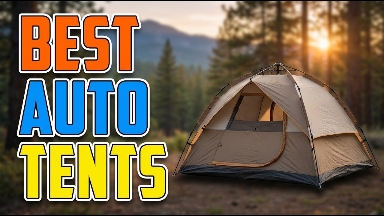 TOP 5 BEST AUTOMATIC POP UP CAMPING TENTS 2026