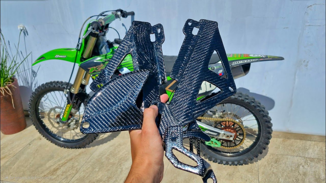 FIBRA DE CARBONO!! Como renovar peças fazendo laminação com fibra de carbono!