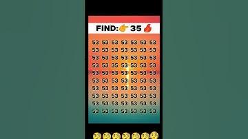find 👉 35 odd number #quiz #find #trending #iqtest #puzzel #iq