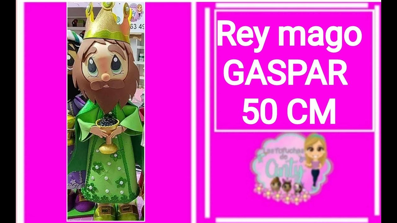 clase 563 rey mago melchor 50 cm