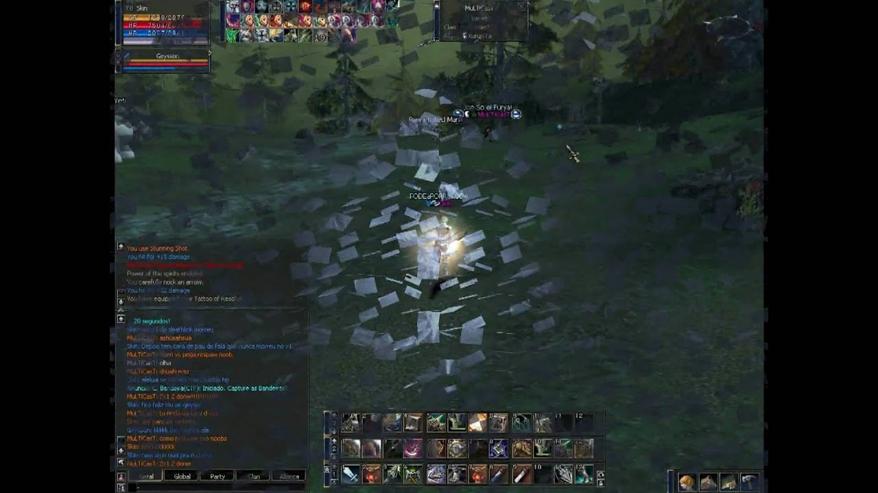 Silver Ranger Vs All Lineage 2 - YouTube